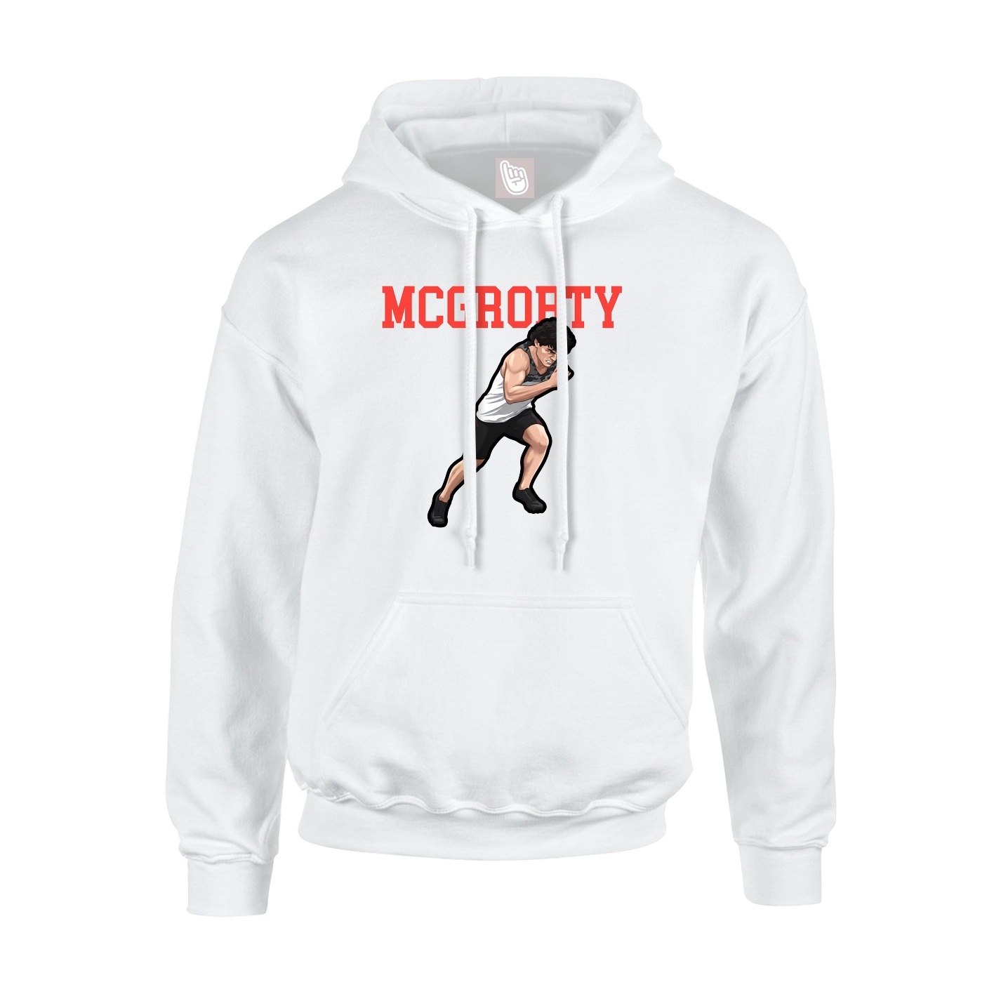 Hoodie — Shirsey in White