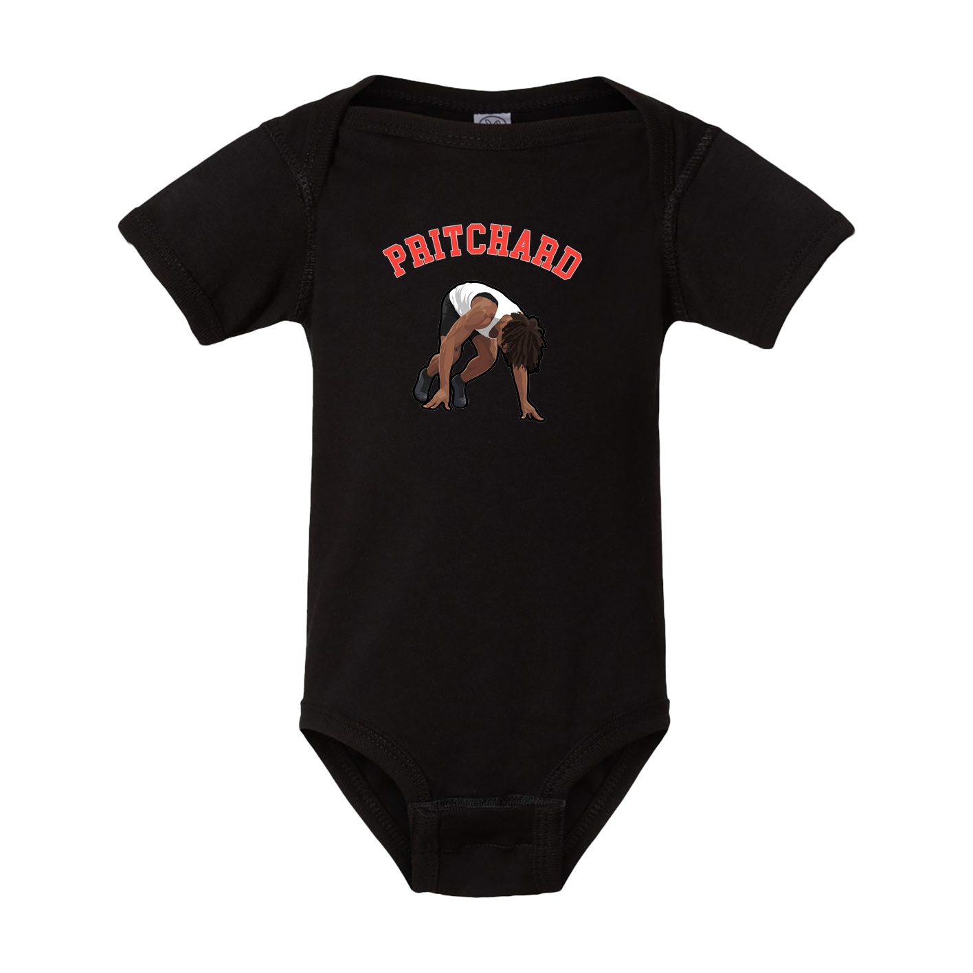 Baby Onesie — Shirsey Arch in Black