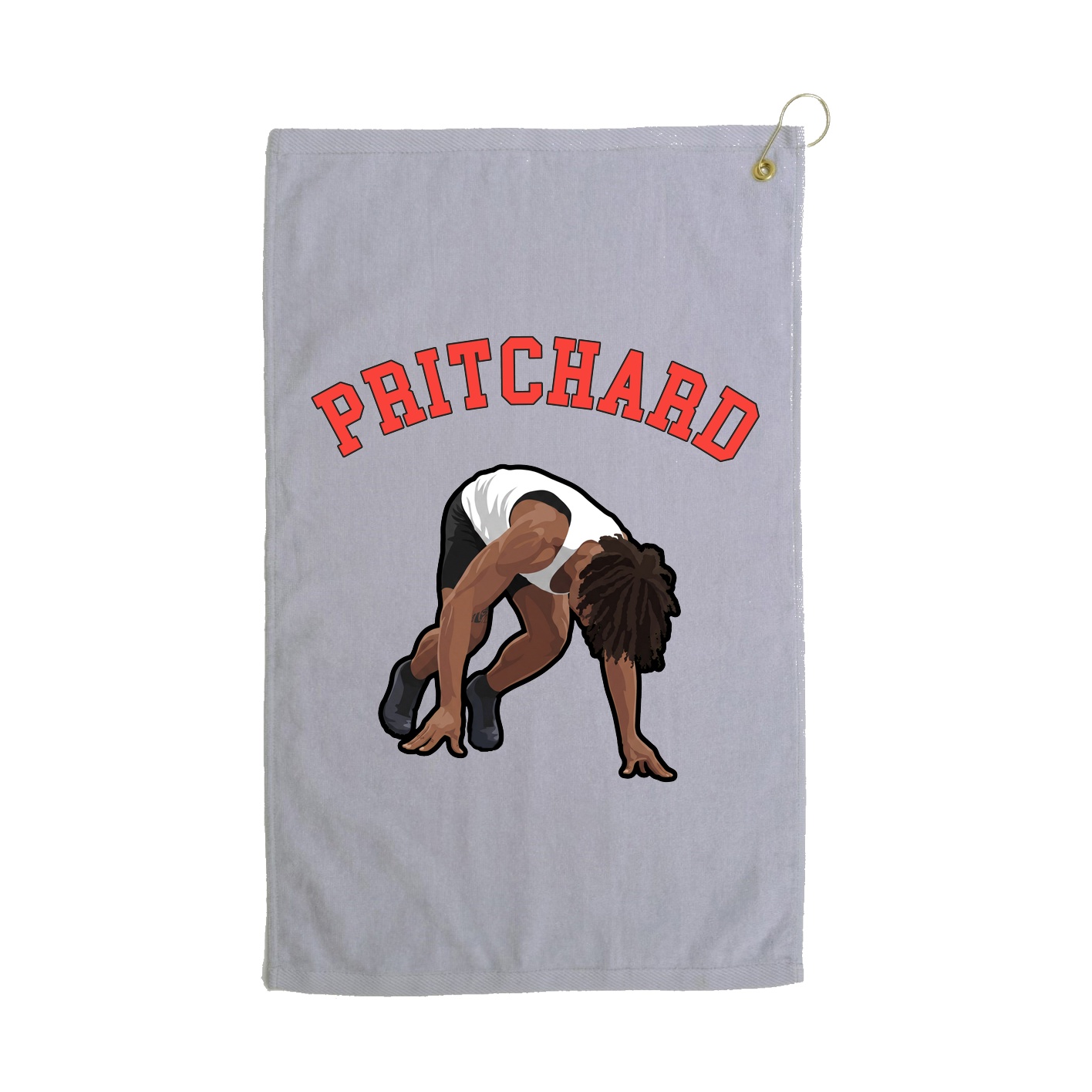 Golf Towel — Shirsey Arch in Grey