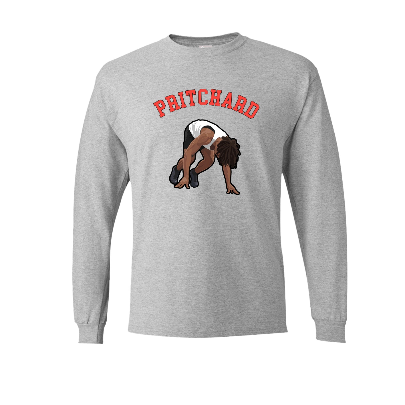 Long Sleeve Tee — Shirsey Arch in Grey