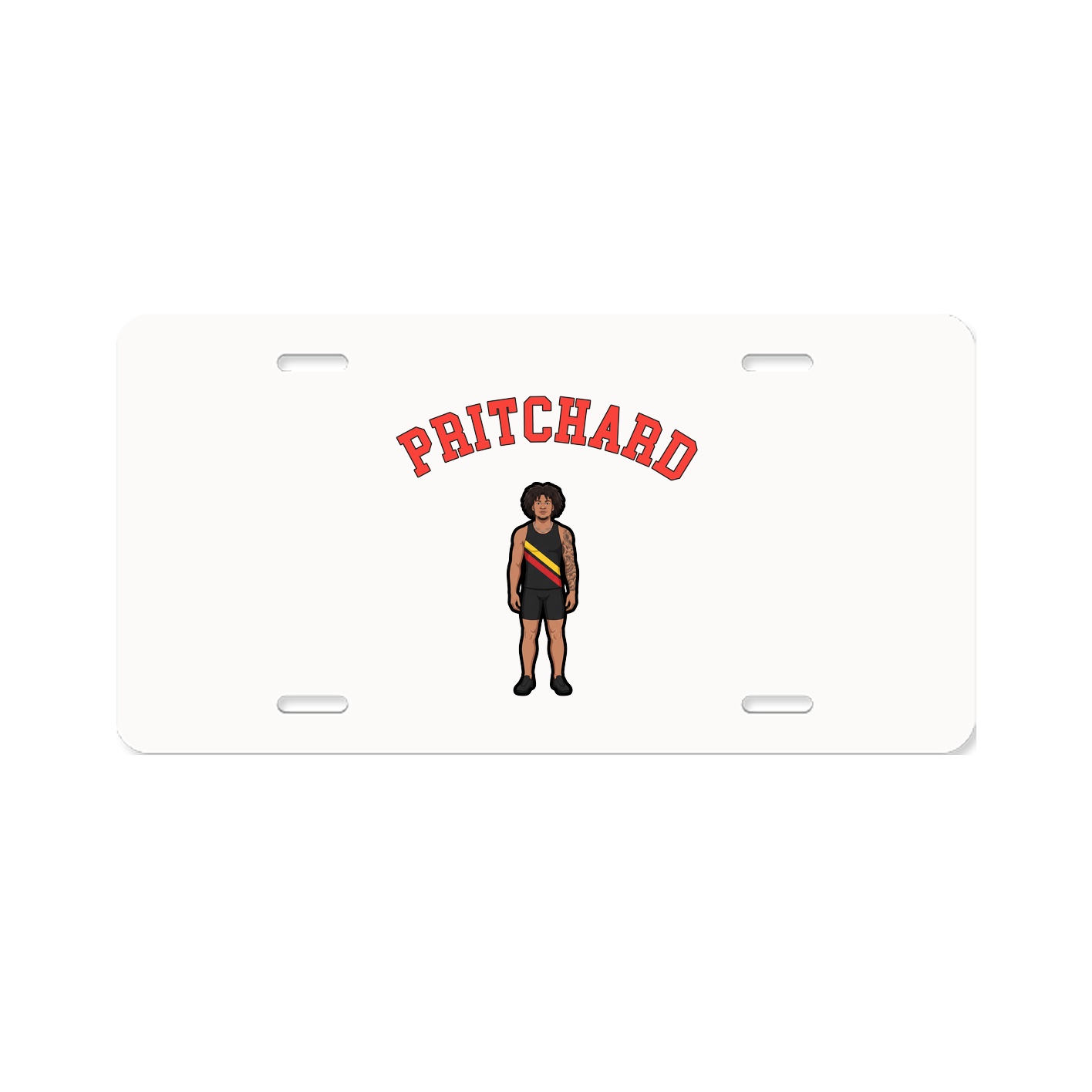 License Plate — Shirsey Arch in Classic