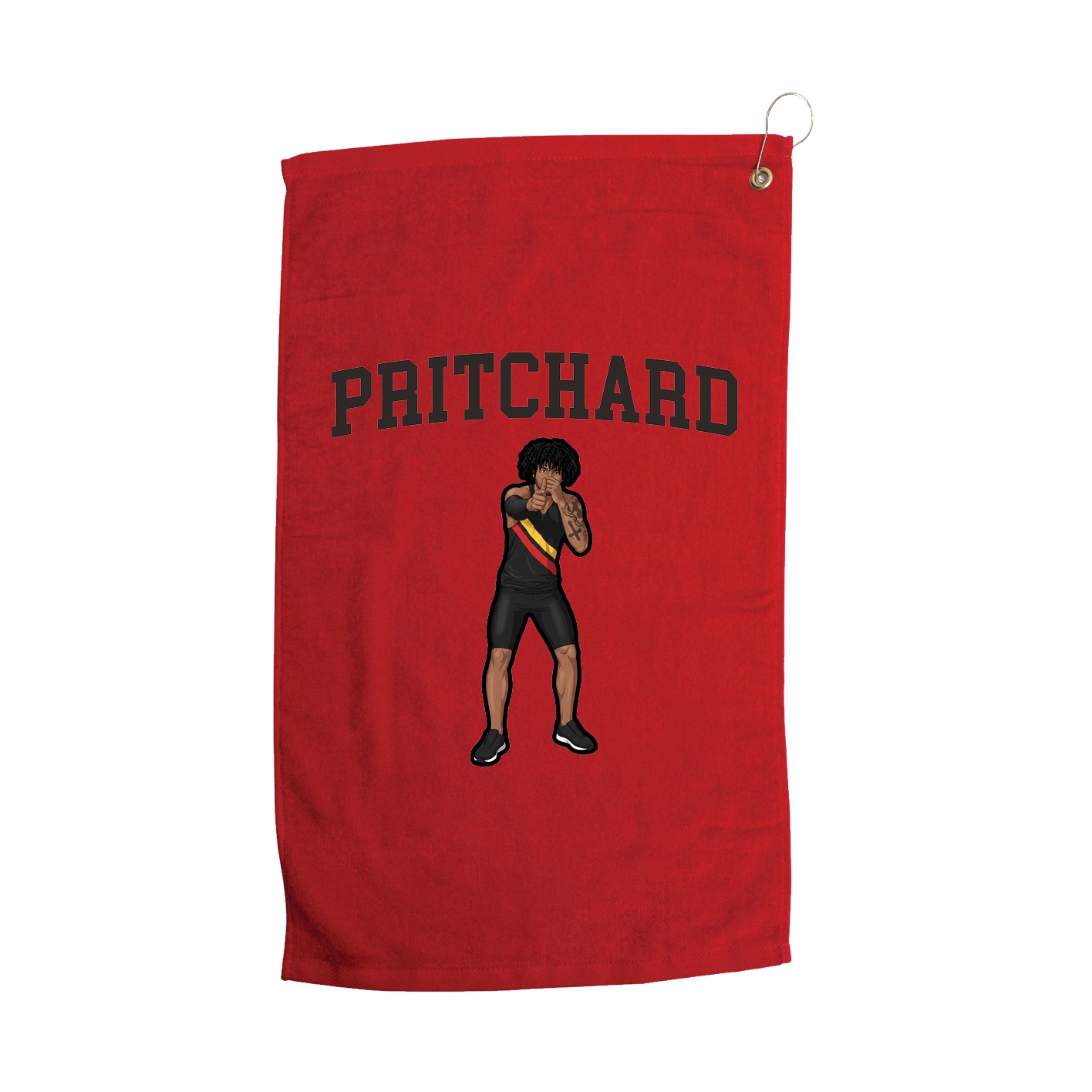 Golf Towel — Shirsey in Red