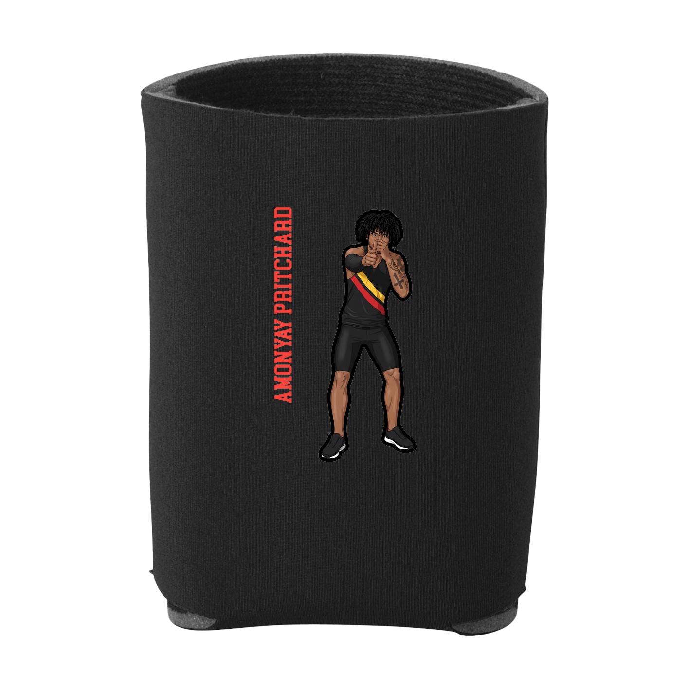 Can Holder — Name Vertical in Black