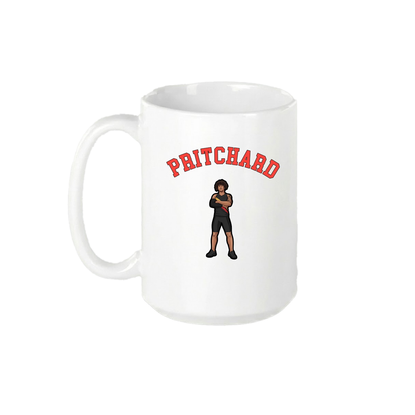 15oz Coffee Mug — Shirsey Arch in White