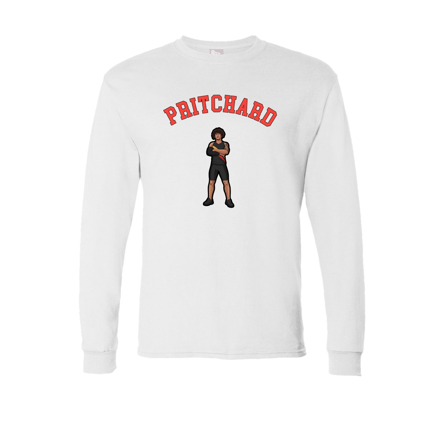 Long Sleeve Tee — Shirsey Arch in White