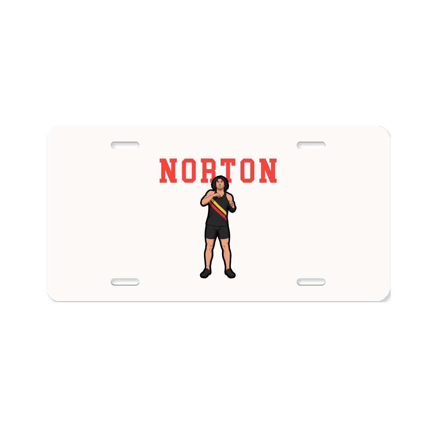 License Plate — Shirsey in Classic