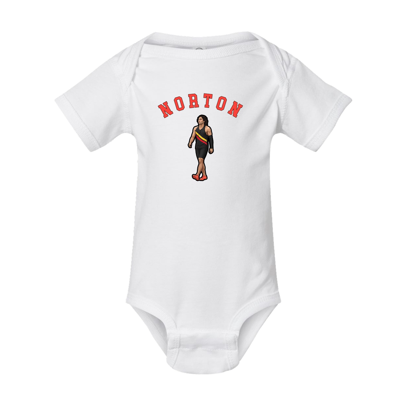 Baby Onesie — Shirsey Arch in White