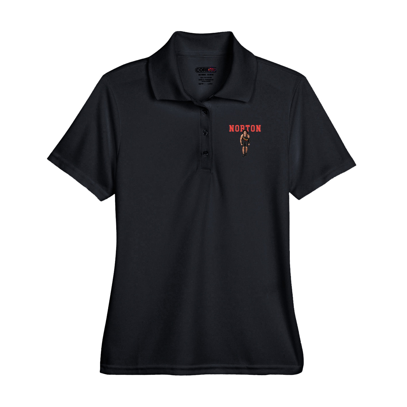 Performance Polo — Shirsey in Black