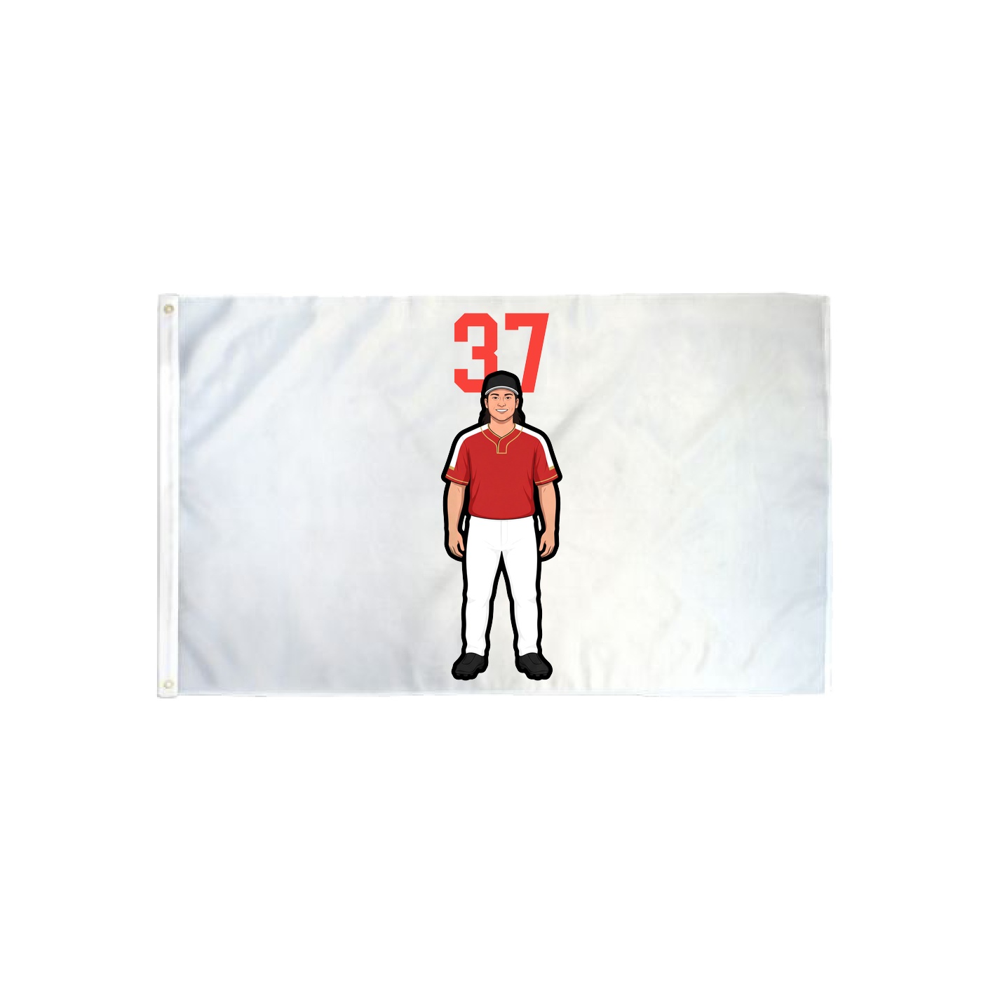 3x5 Flag — Number Top in Classic