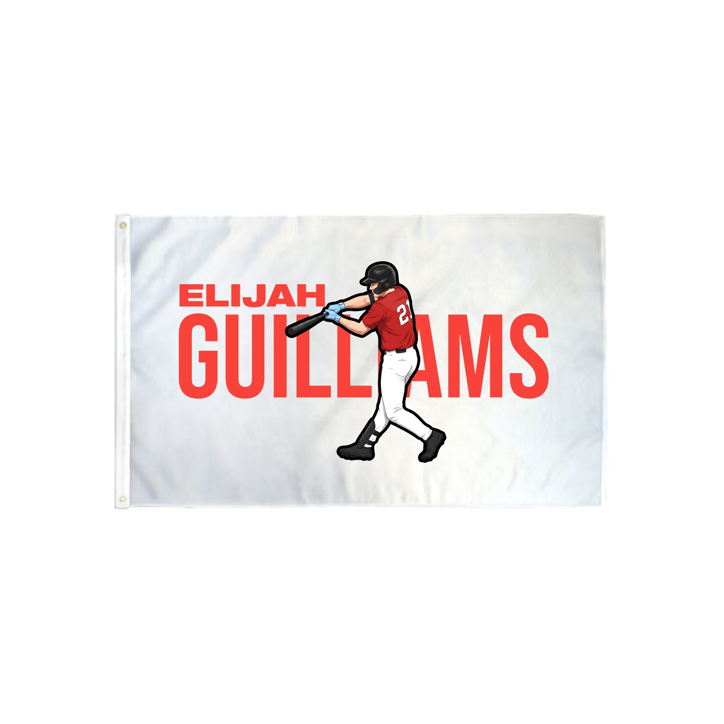 3x5 Flag — Player Name in Classic
