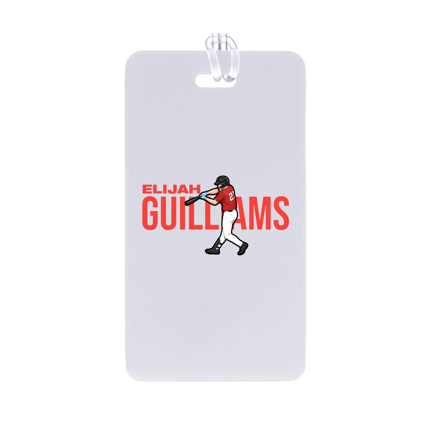 Bag Tag — Player Name in Classic