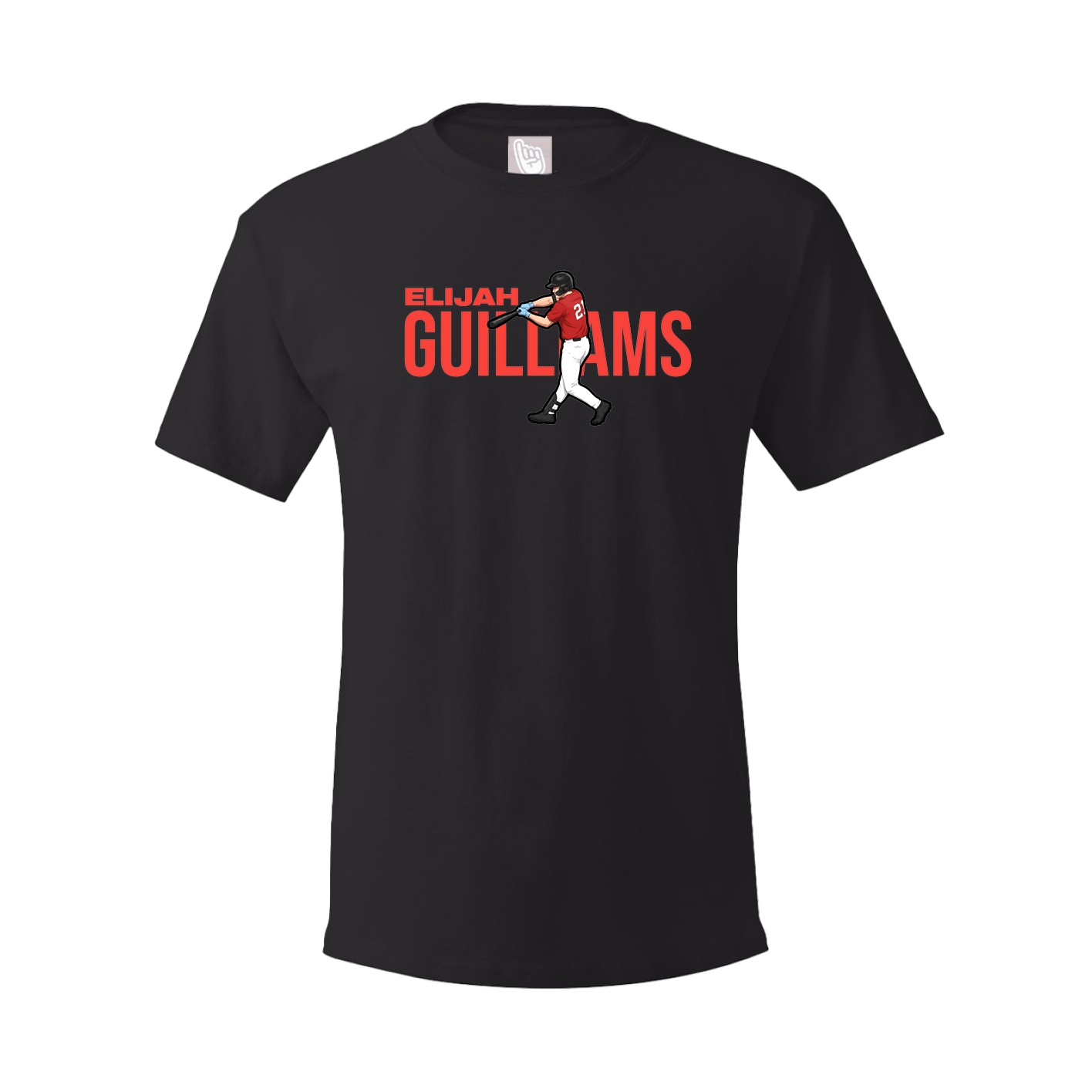 Youth Tee — Player Name in Black