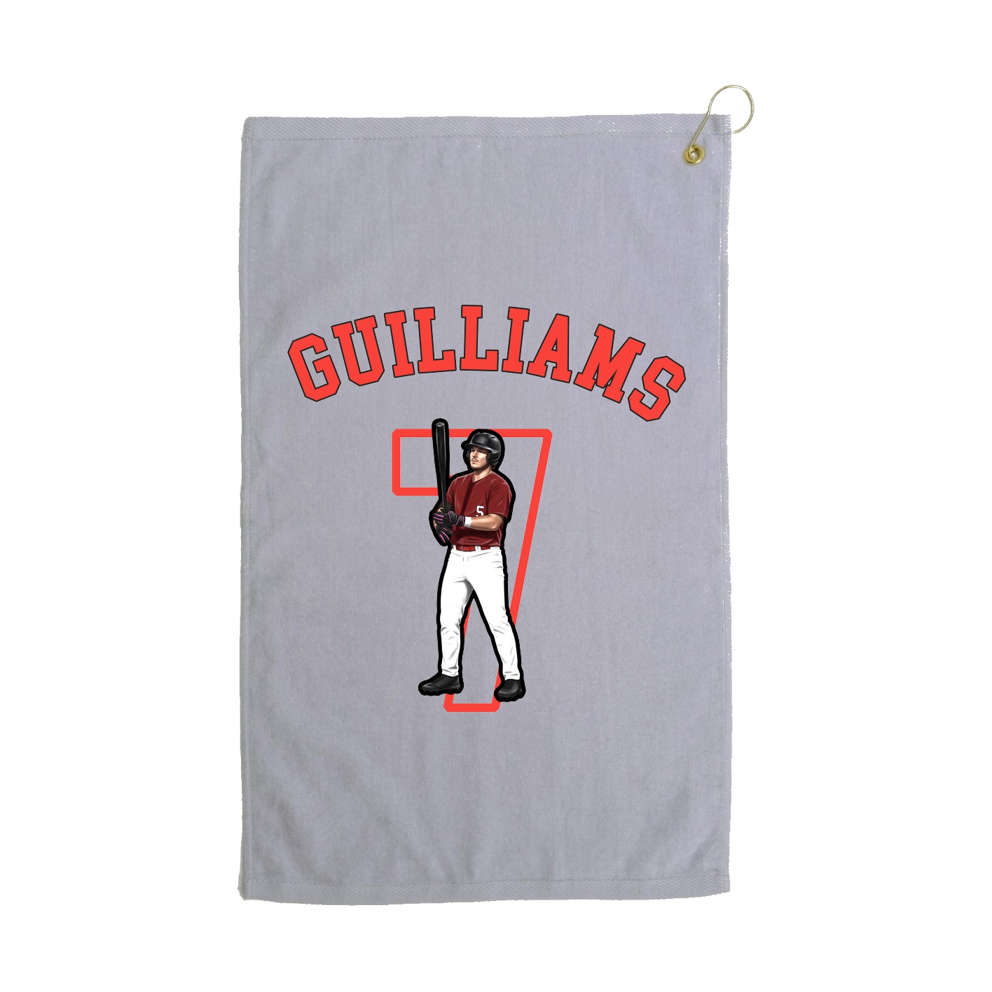 Golf Towel — Shirsey Arch in Grey
