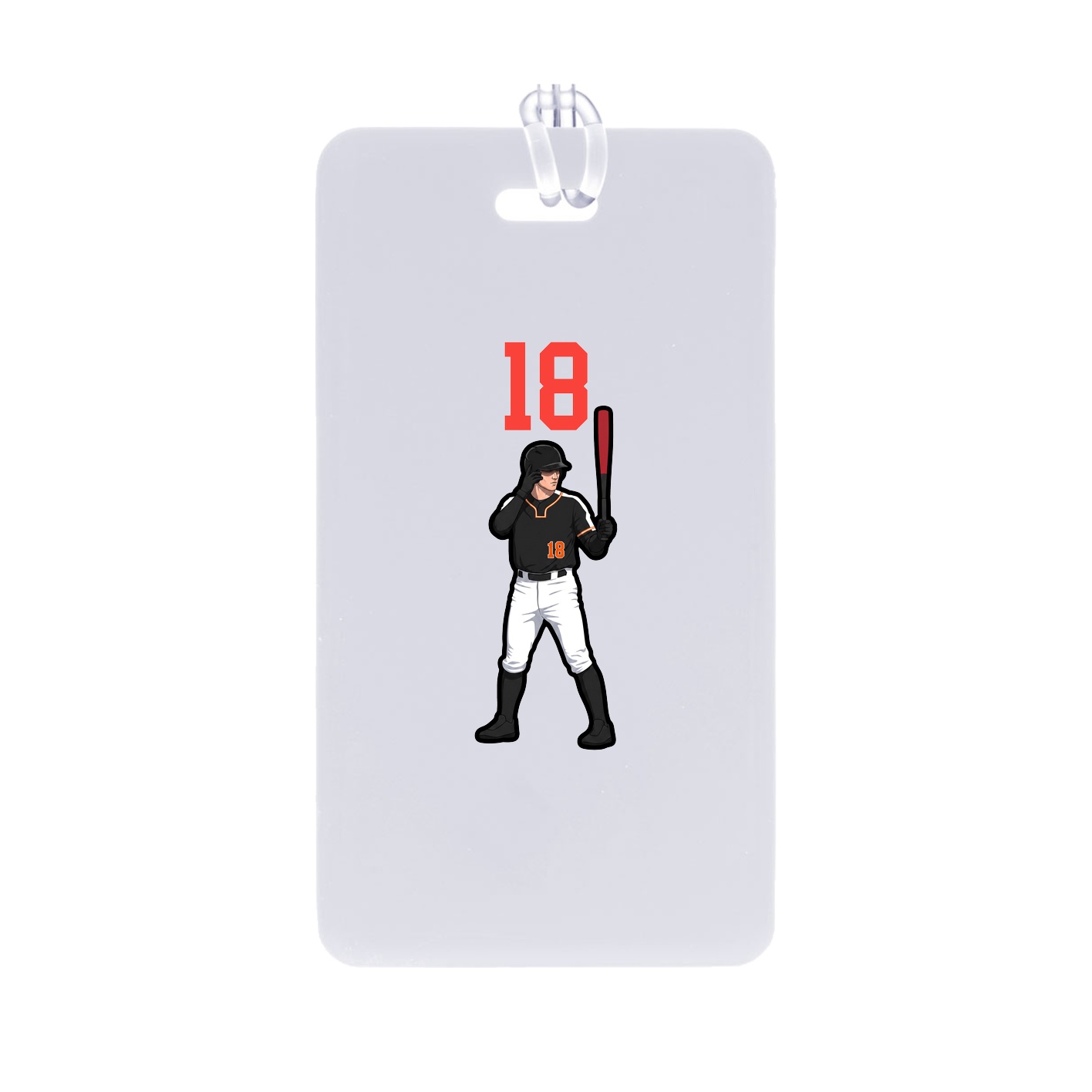 Bag Tag — Number Top in Classic