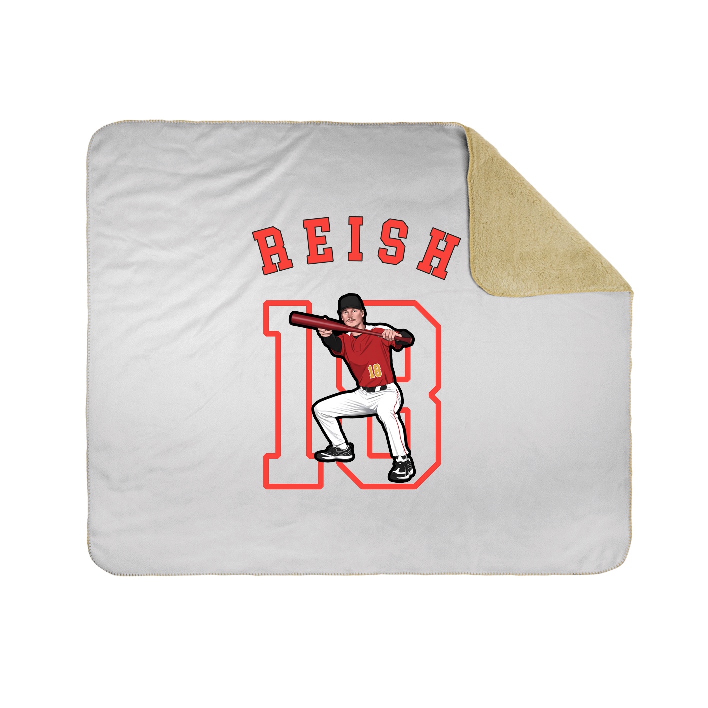 Throw Blanket — Shirsey Arch in White