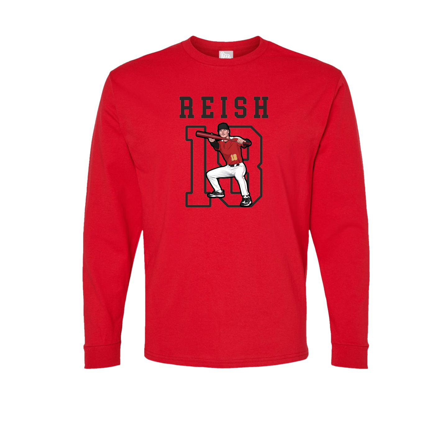 Long Sleeve Tee — Shirsey in Red