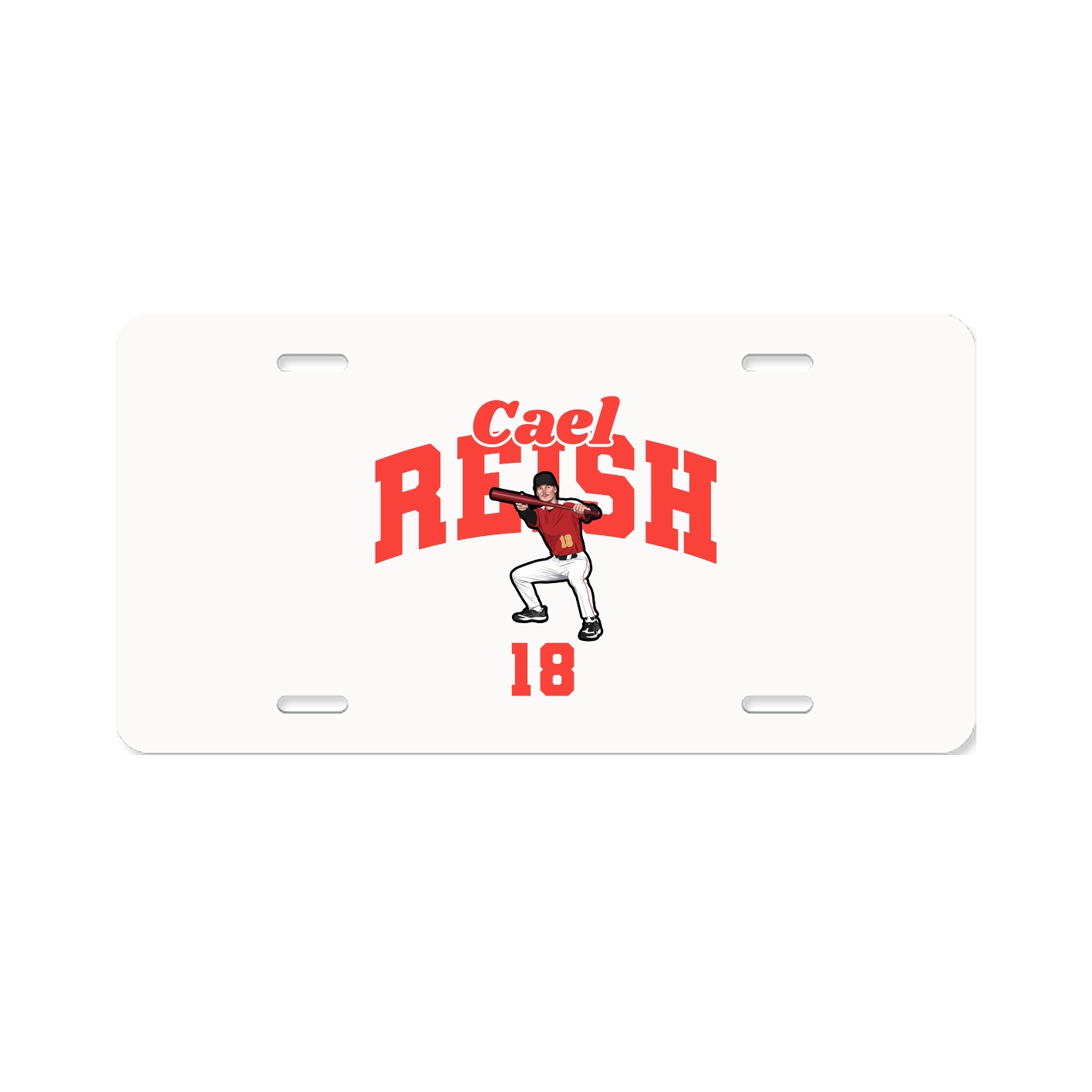 License Plate — Signature Arch in Classic