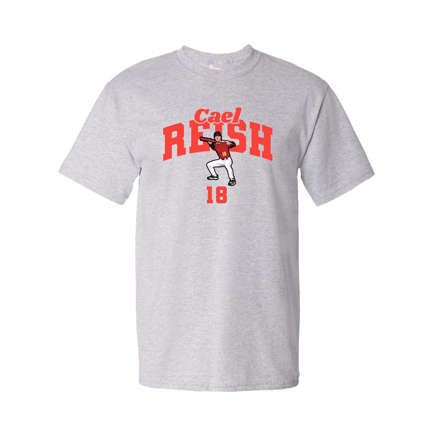 Youth Tee — Signature Arch in Grey