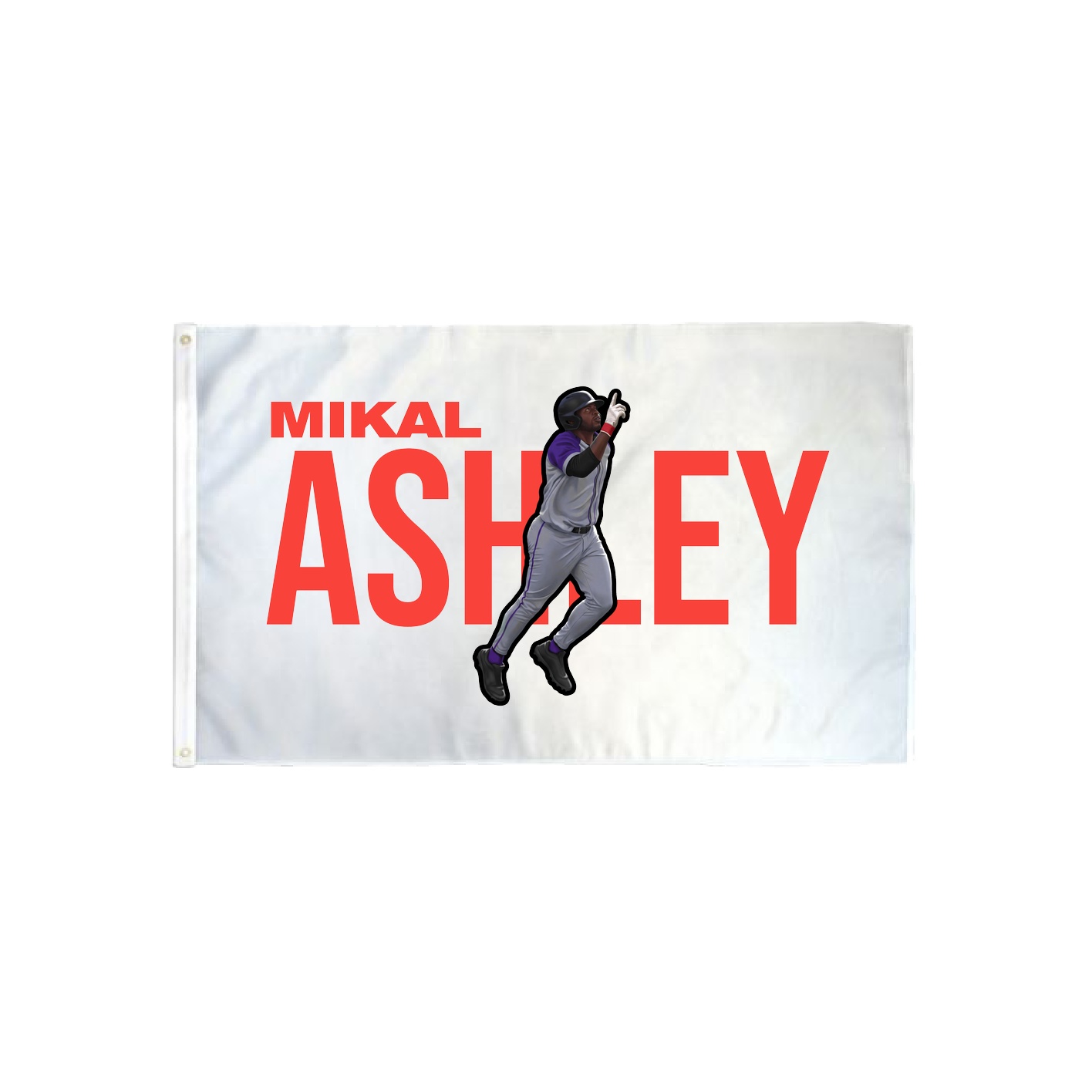 3x5 Flag — Player Name in Classic