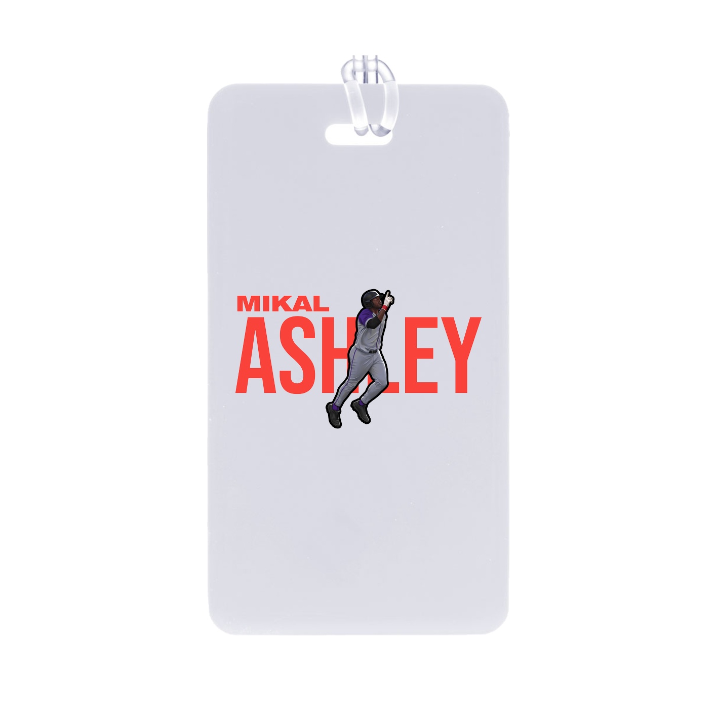 Bag Tag — Player Name in Classic
