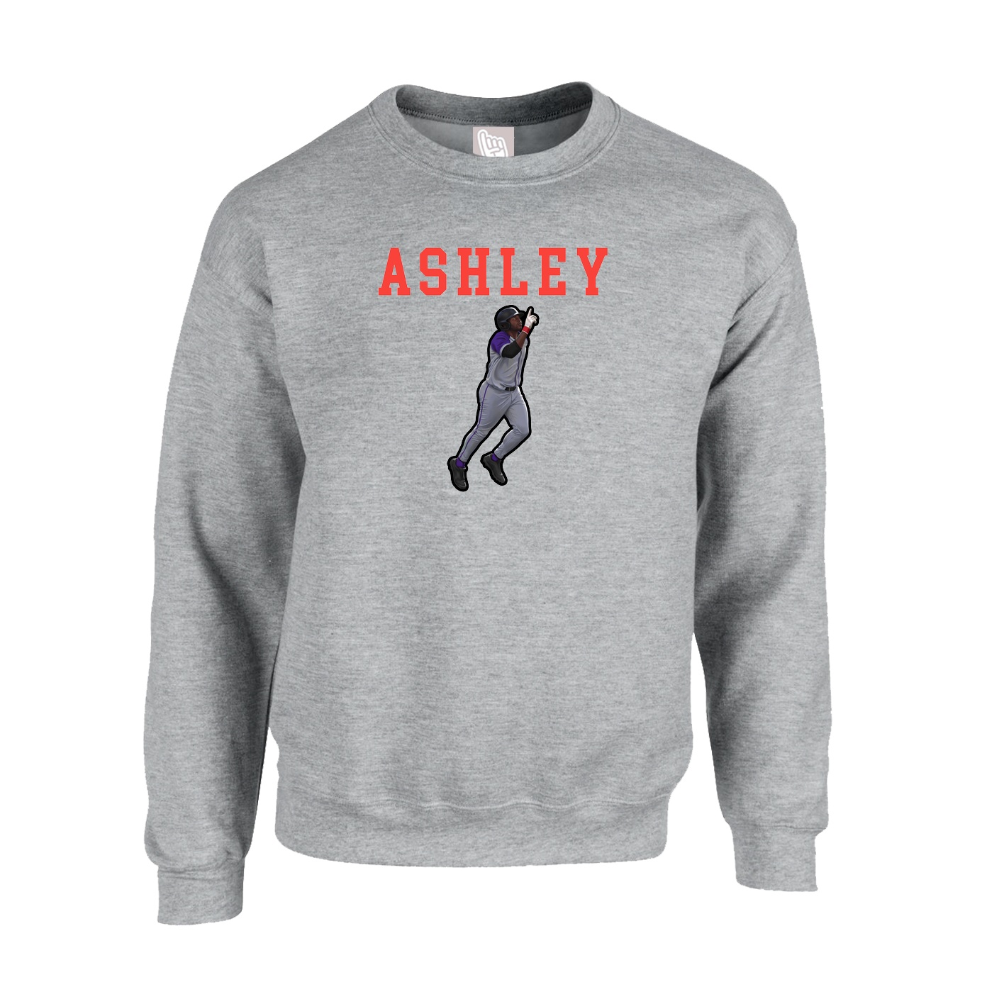 Fleece Crew — Shirsey in Grey