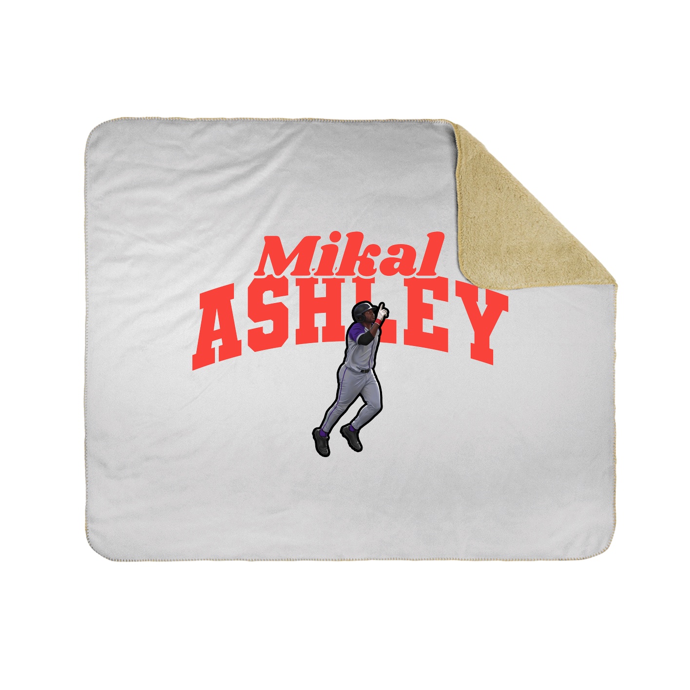 Throw Blanket — Signature Arch in White
