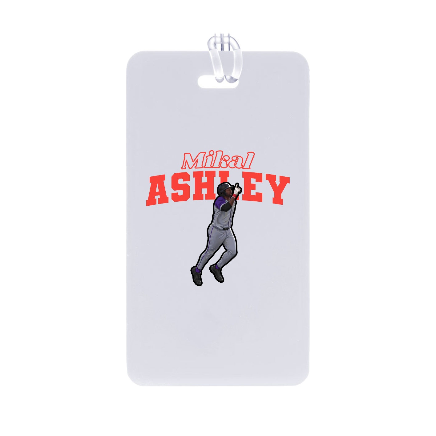 Bag Tag — Name Arch in Classic