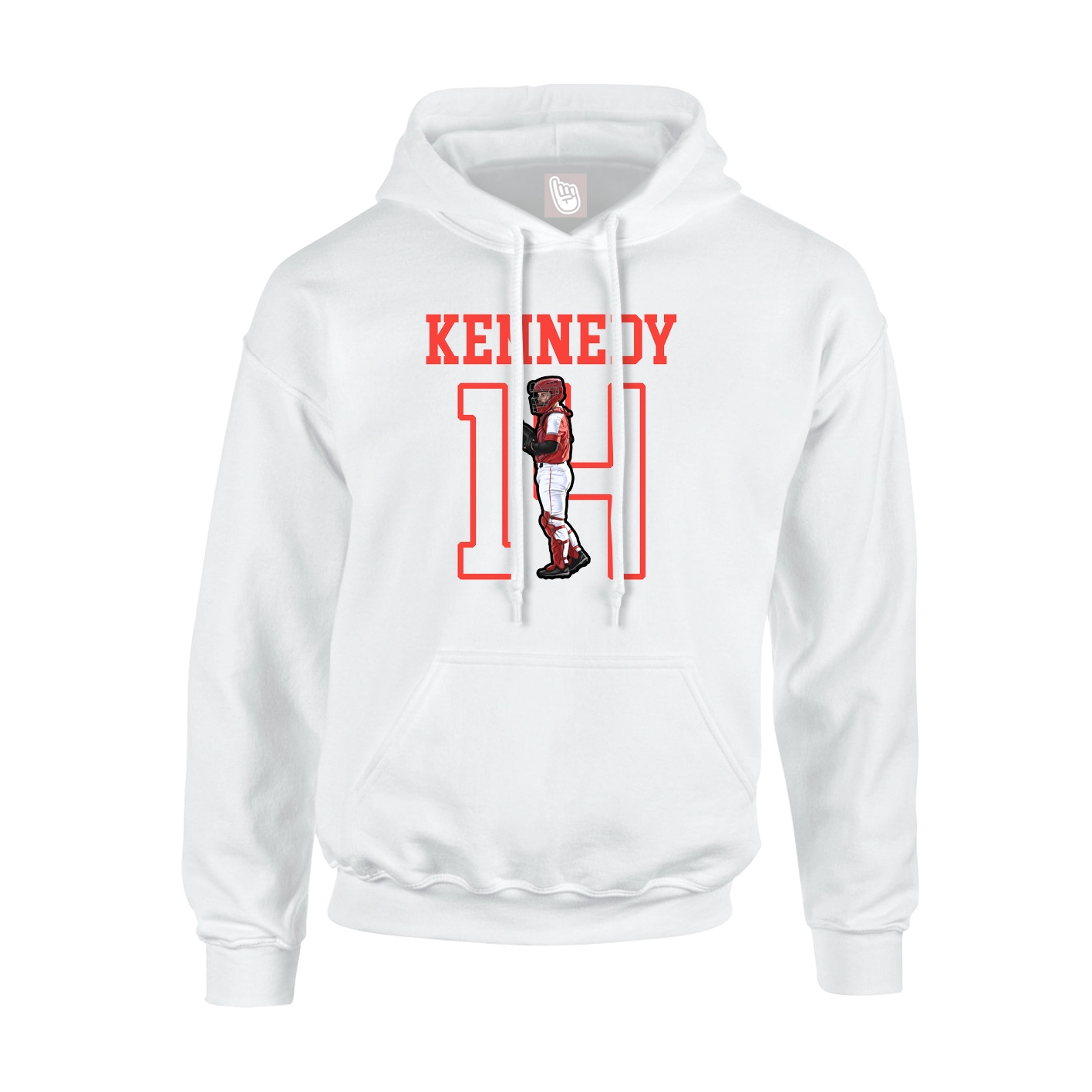 Youth Hoodie — Shirsey in White