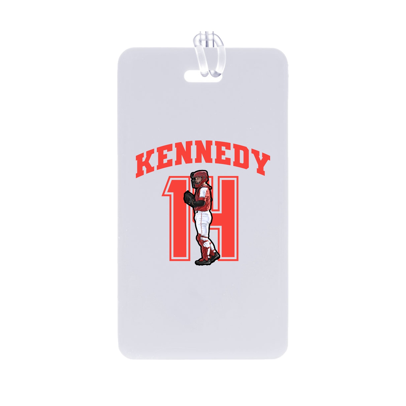 Bag Tag — Number in Classic