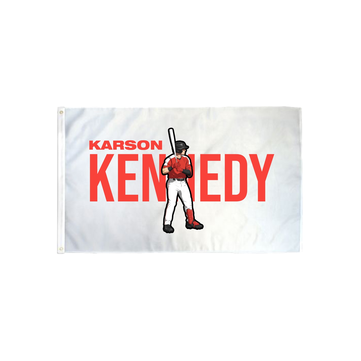 3x5 Flag — Player Name in Classic