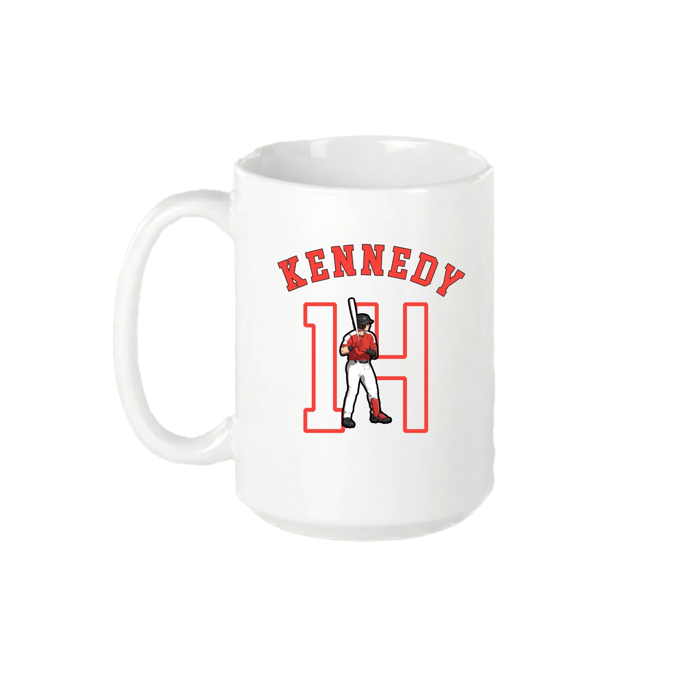 15oz Coffee Mug — Shirsey Arch in White