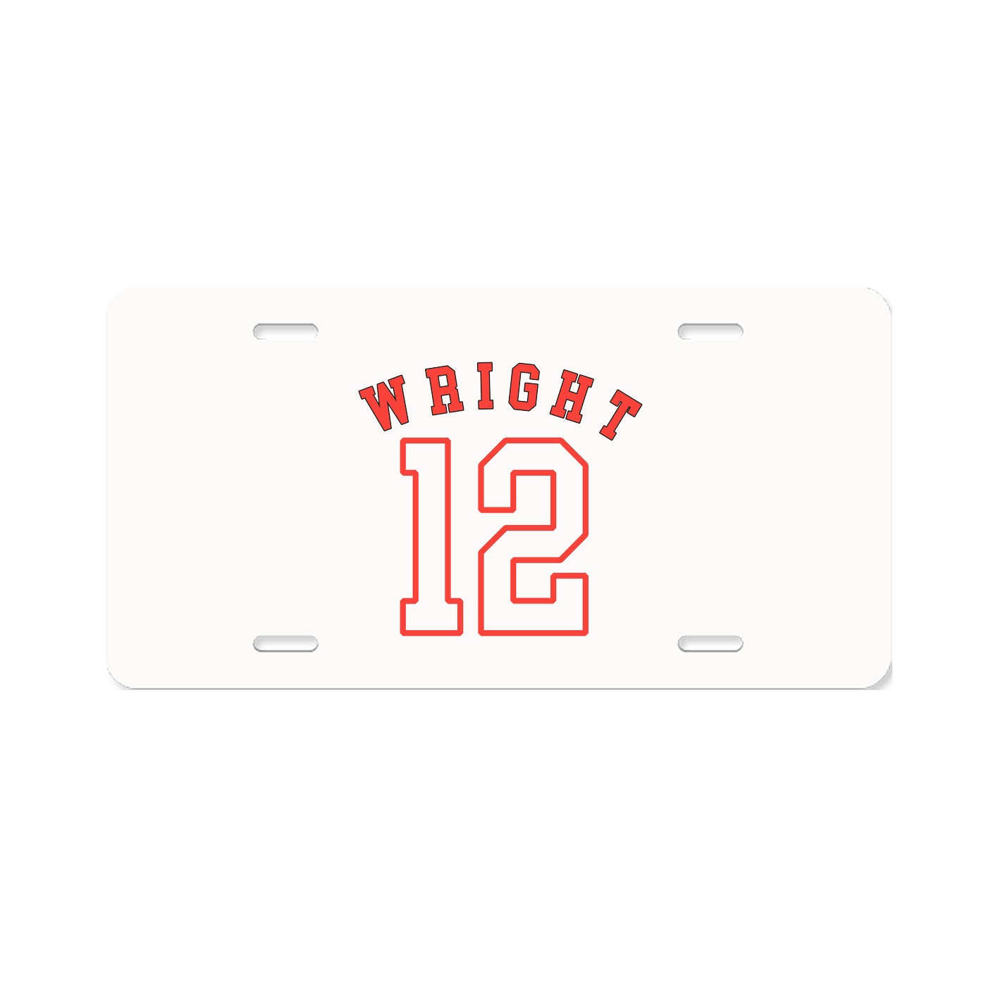 License Plate — Shirsey Arch in Classic