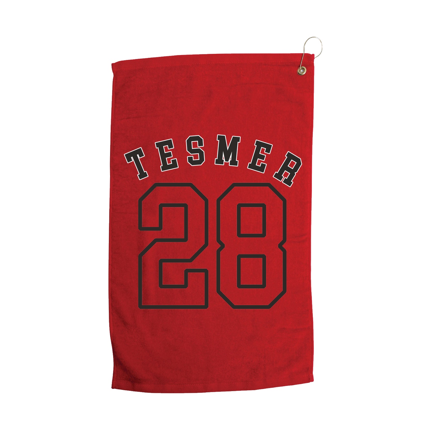 Golf Towel — Shirsey Arch in Red