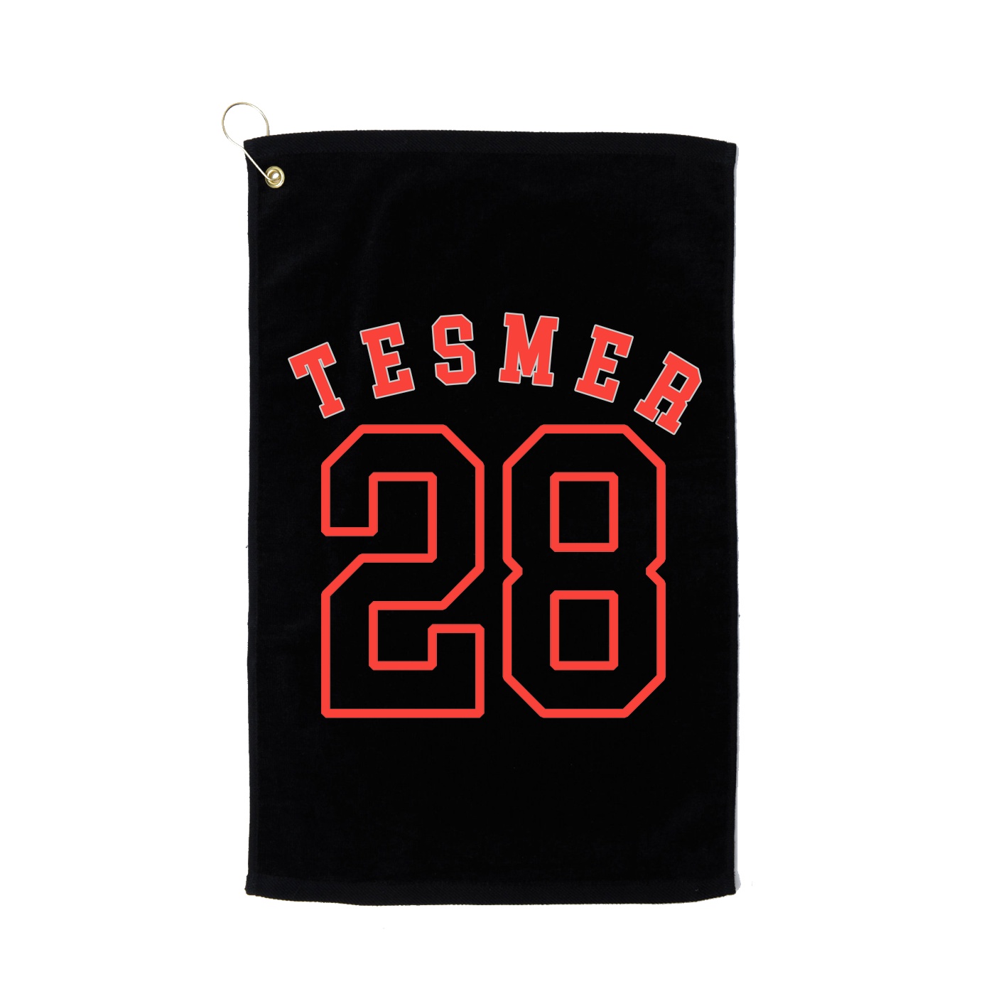 Golf Towel — Shirsey Arch in Black