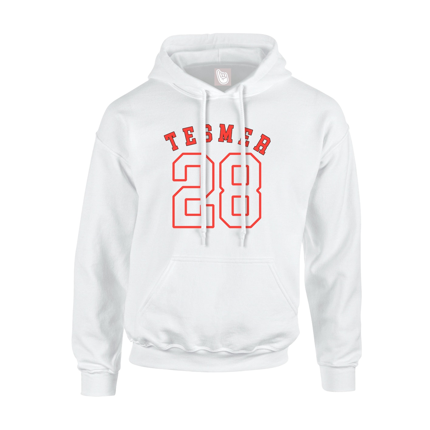 Hoodie — Shirsey Arch in White