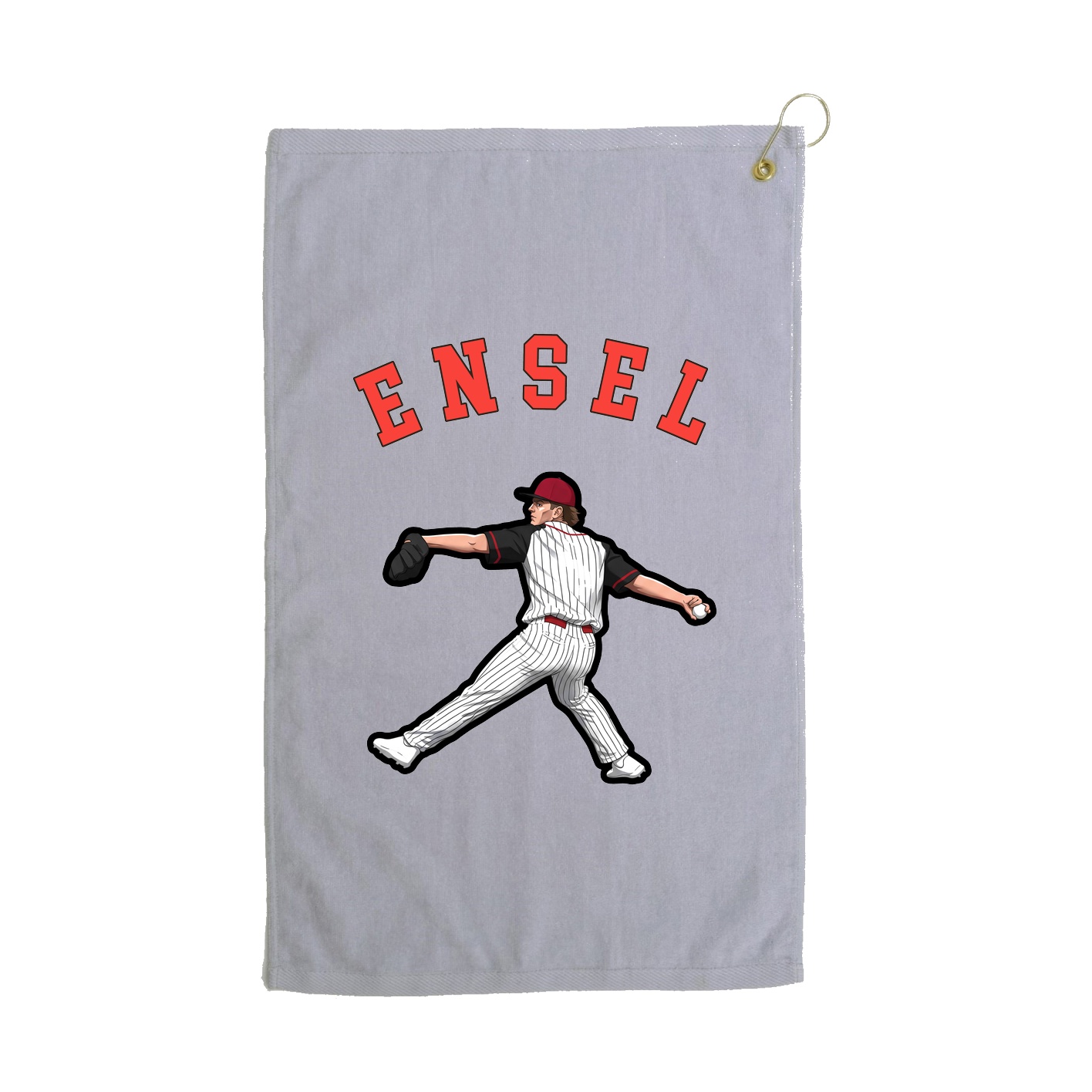 Golf Towel — Shirsey Arch in Grey