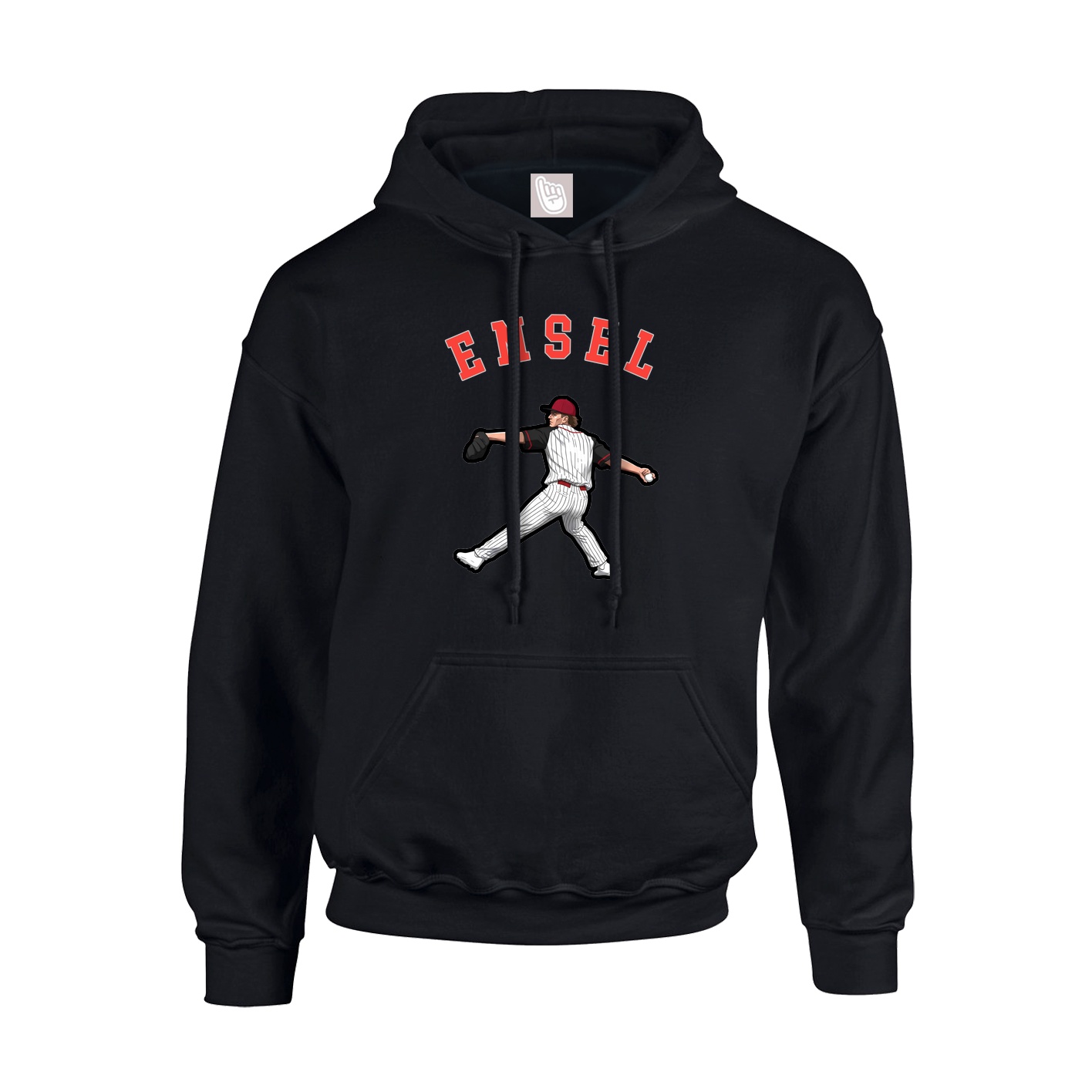 Youth Hoodie — Shirsey Arch in Black