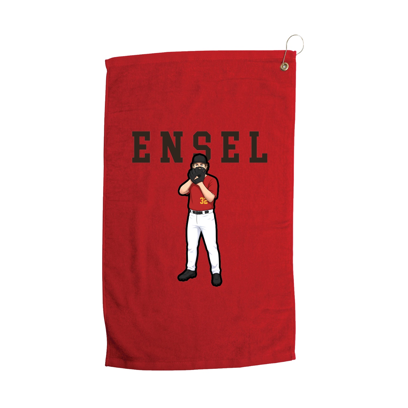 Golf Towel — Shirsey in Red