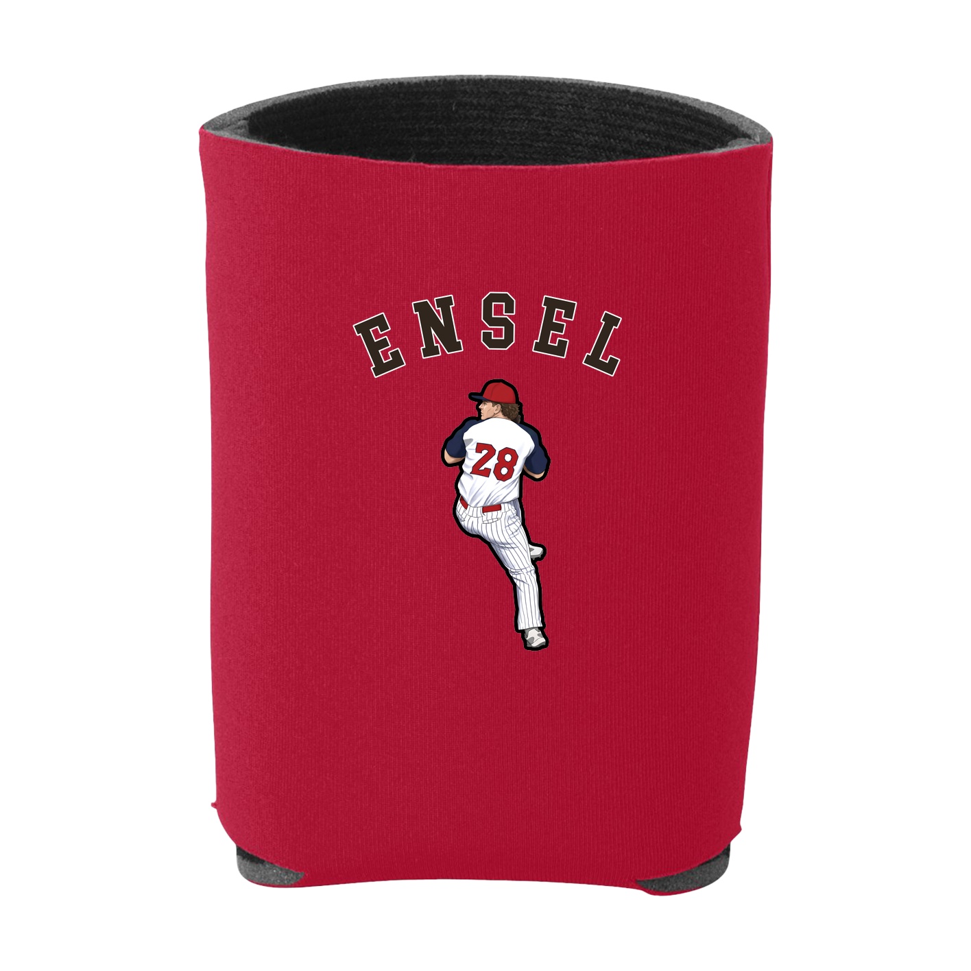 Can Holder — Shirsey Arch in Red