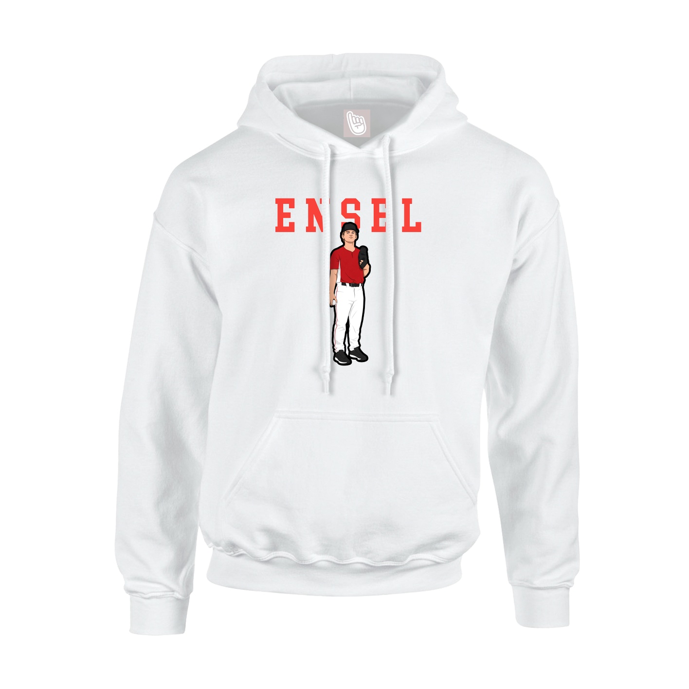 Youth Hoodie — Shirsey in White