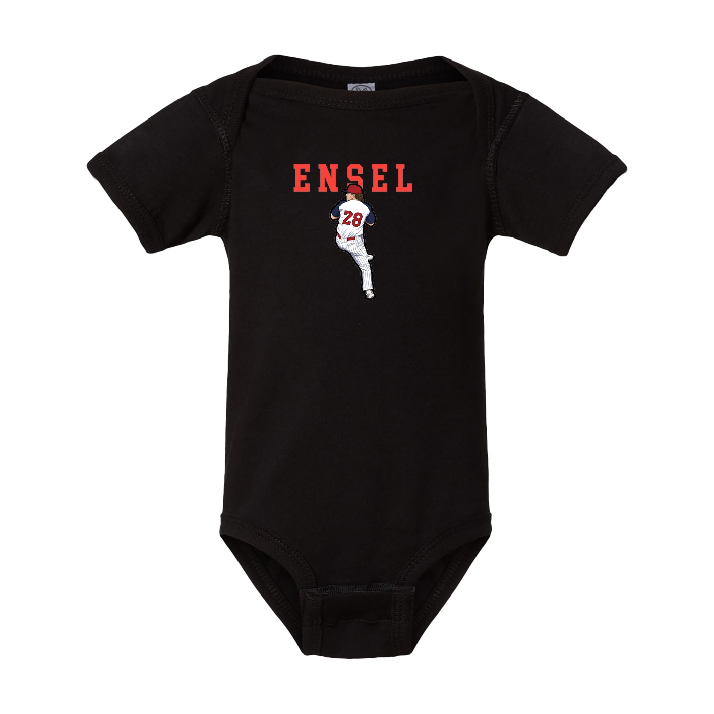 Baby Onesie — Shirsey in Black