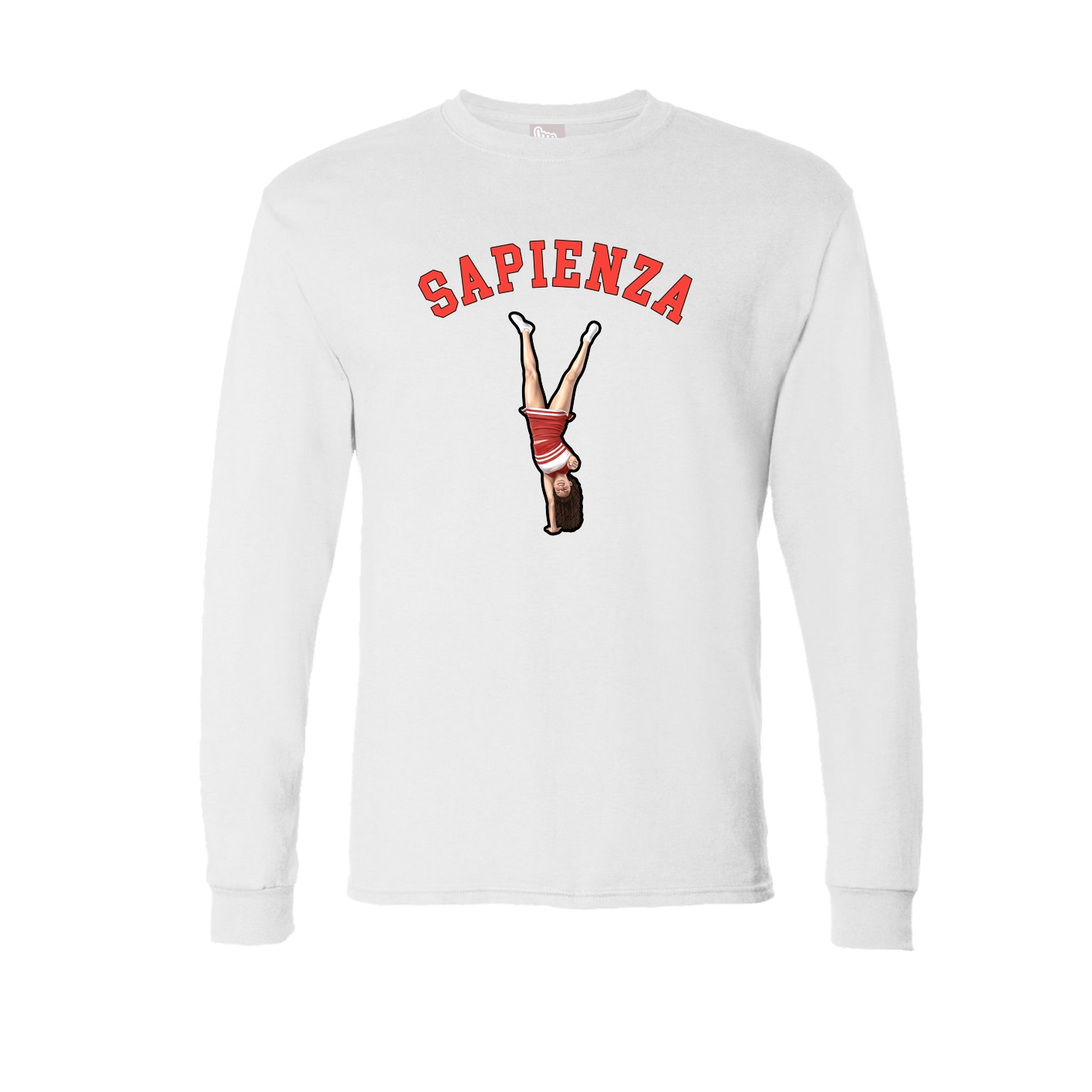 Long Sleeve Tee — Shirsey Arch in White
