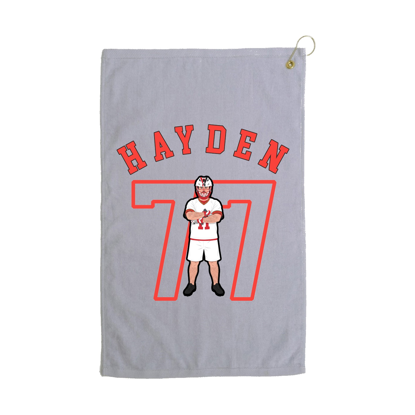 Golf Towel — Shirsey Arch in Grey