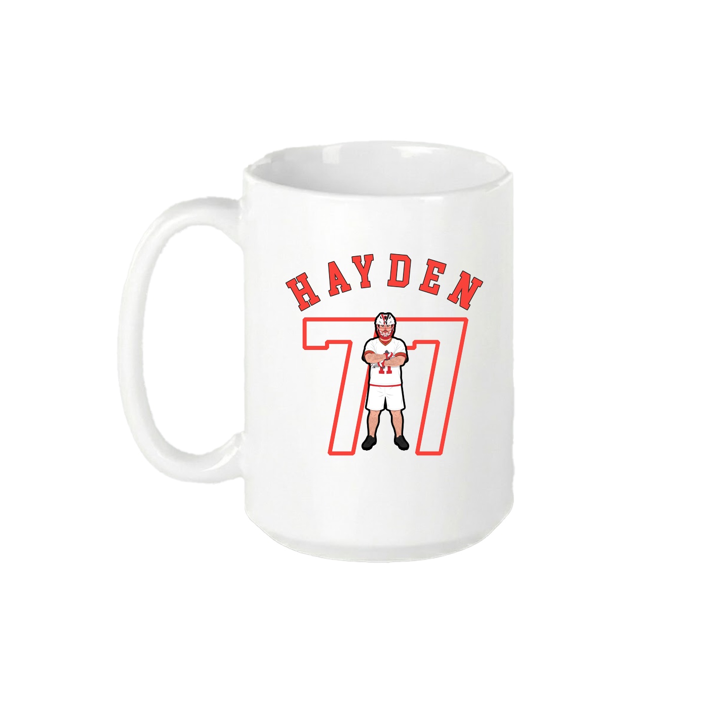 15oz Coffee Mug — Shirsey Arch in White