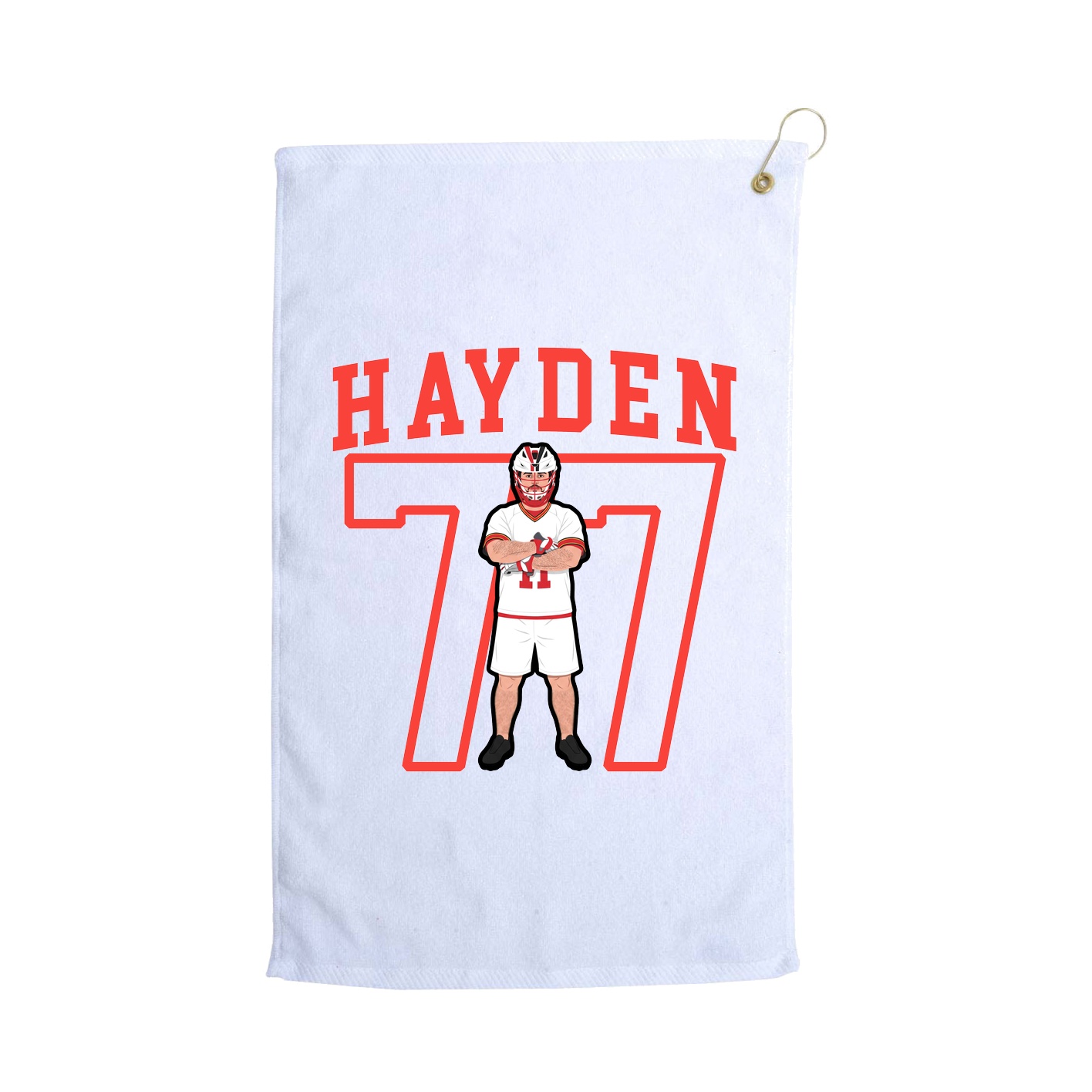Golf Towel — Shirsey in White