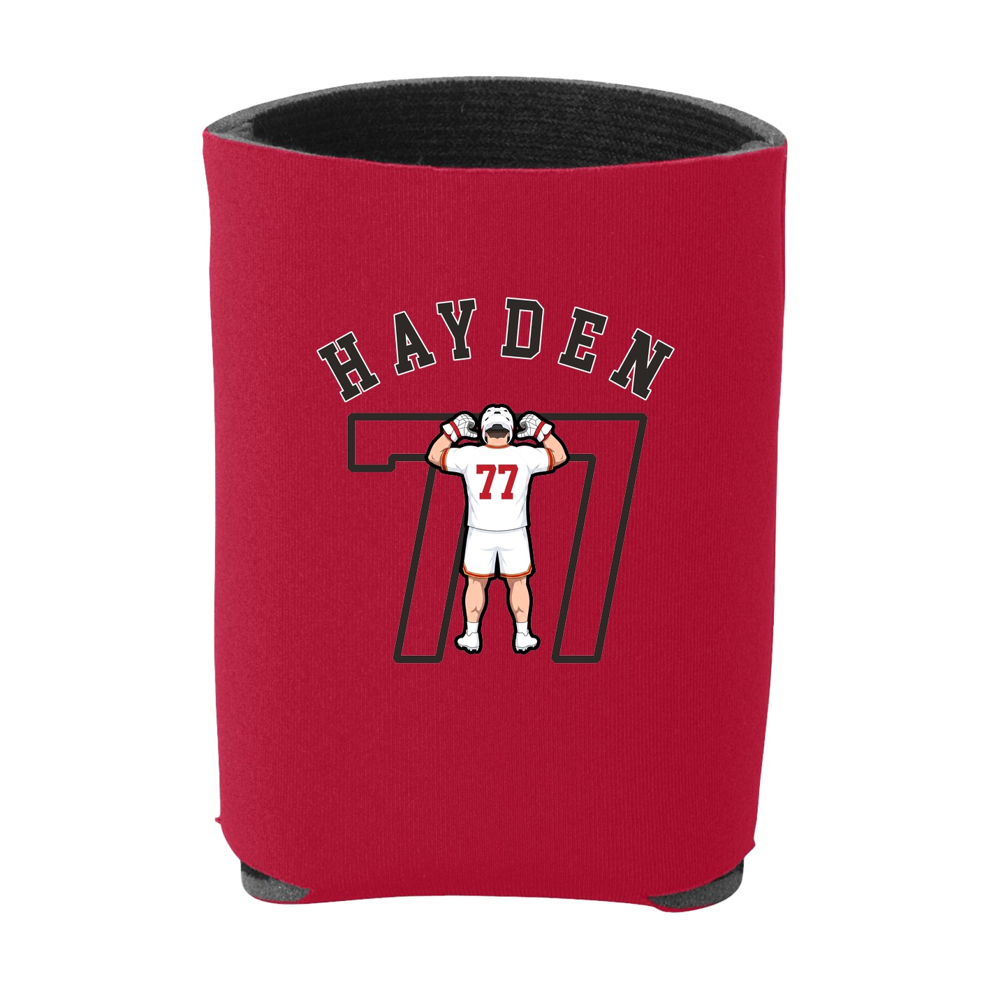 Can Holder — Shirsey Arch in Red