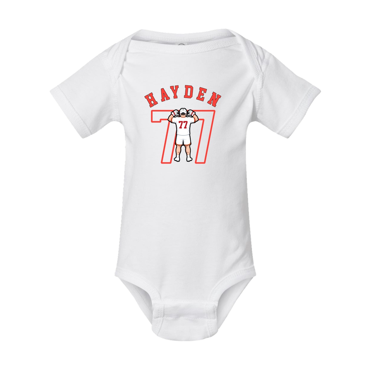 Baby Onesie — Shirsey Arch in White