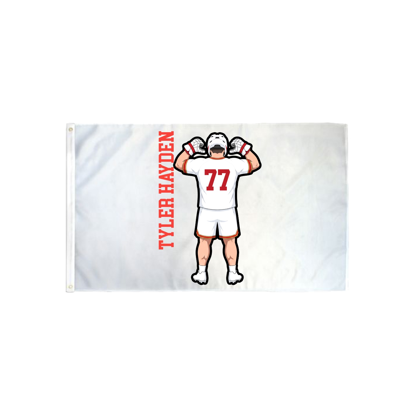 3x5 Flag — Name Vertical in Classic