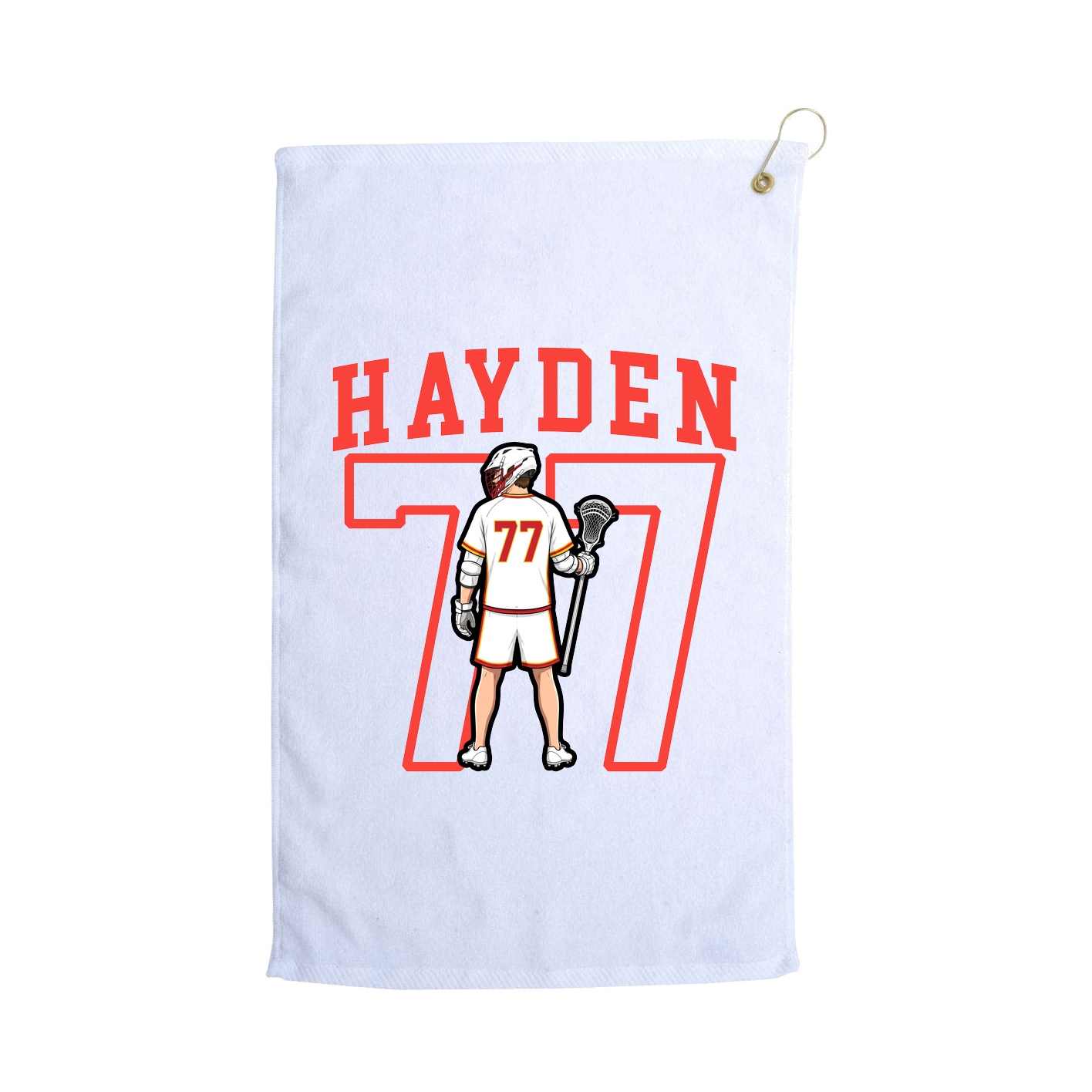 Golf Towel — Shirsey in White