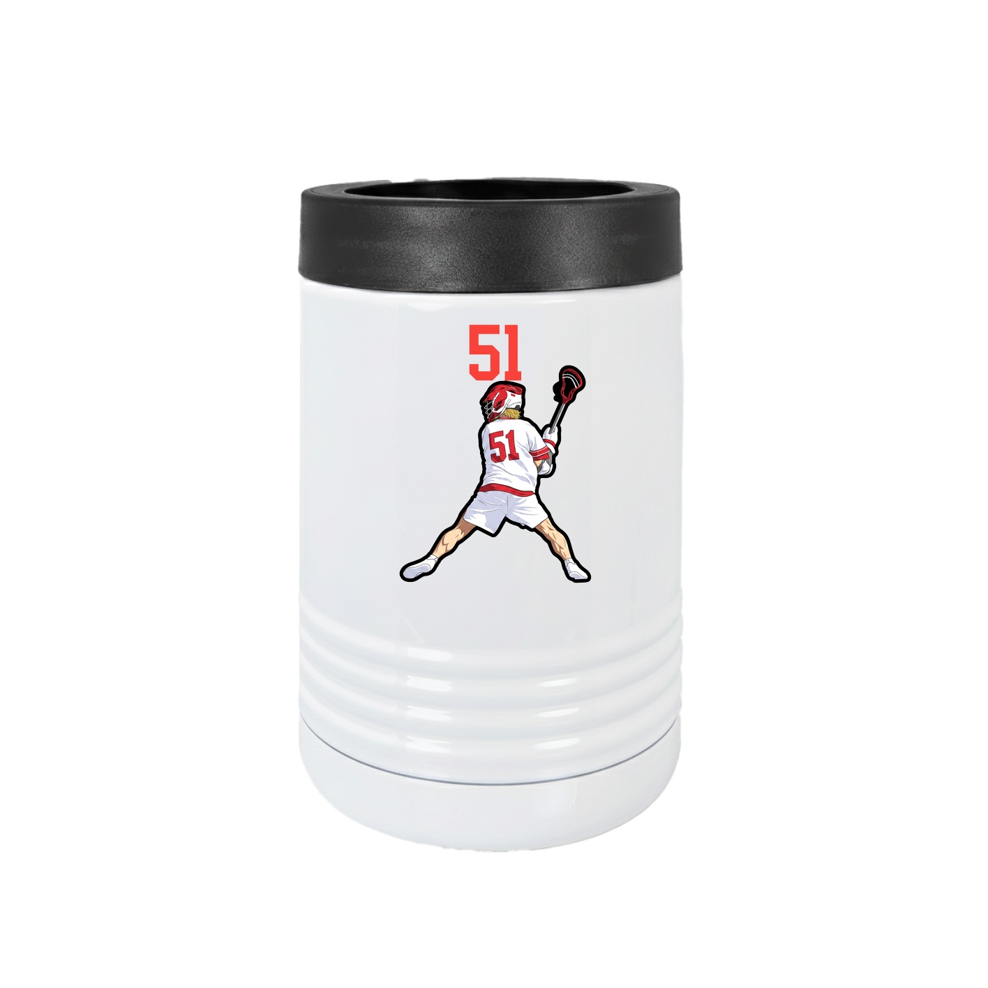 Beverage Holder — Number Top in White